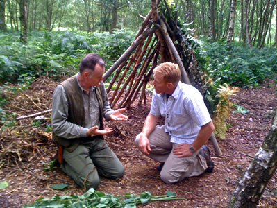 Dave with BBC Countryfile presenter Adam Henson